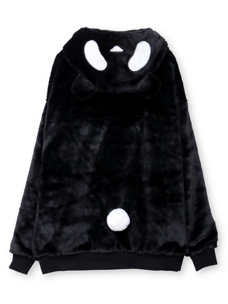 【PANDIESTA JAPAN】“なりきり中華”フェイクファーブルゾン