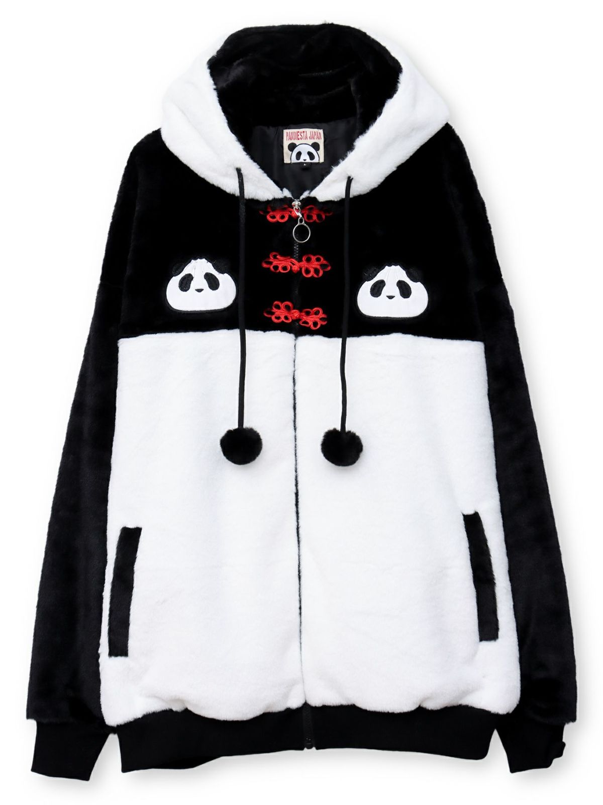 【PANDIESTA JAPAN】“なりきり中華”フェイクファーブルゾン