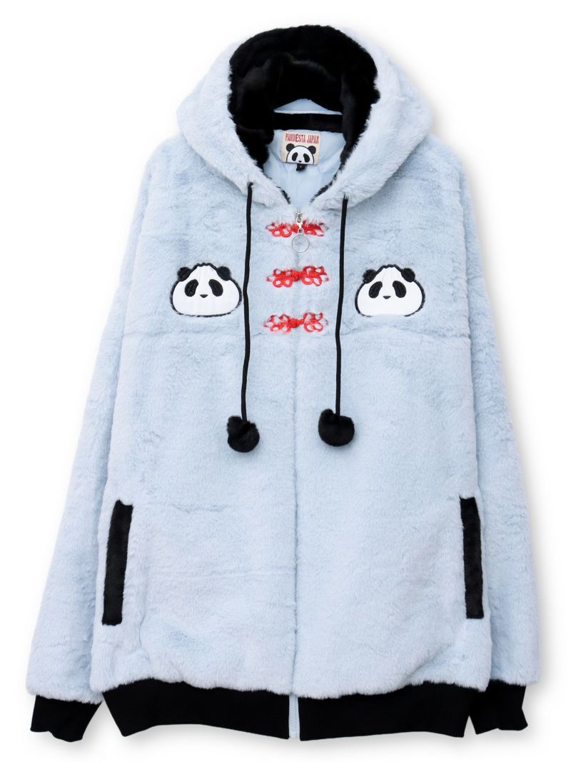 【PANDIESTA JAPAN】“なりきり中華”フェイクファーブルゾン