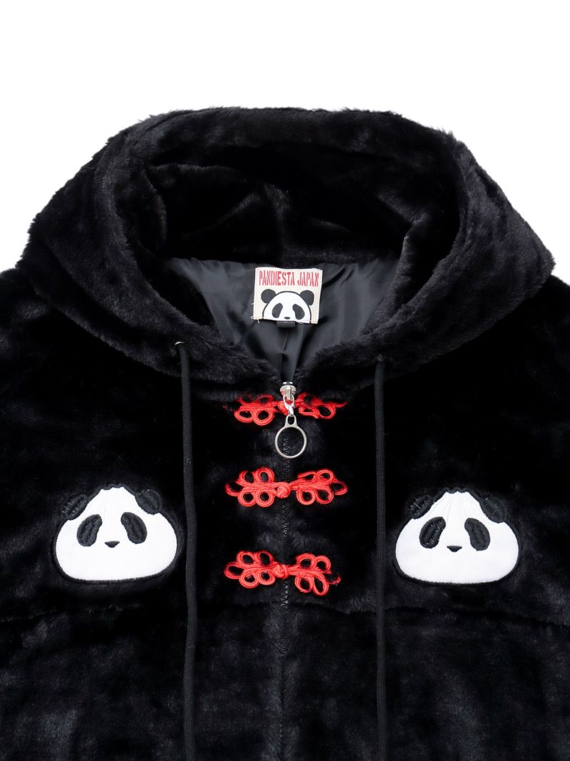 【PANDIESTA JAPAN】“なりきり中華”フェイクファーブルゾン