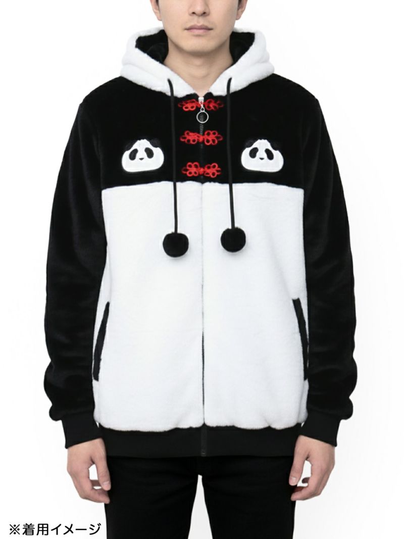 【PANDIESTA JAPAN】“なりきり中華”フェイクファーブルゾン