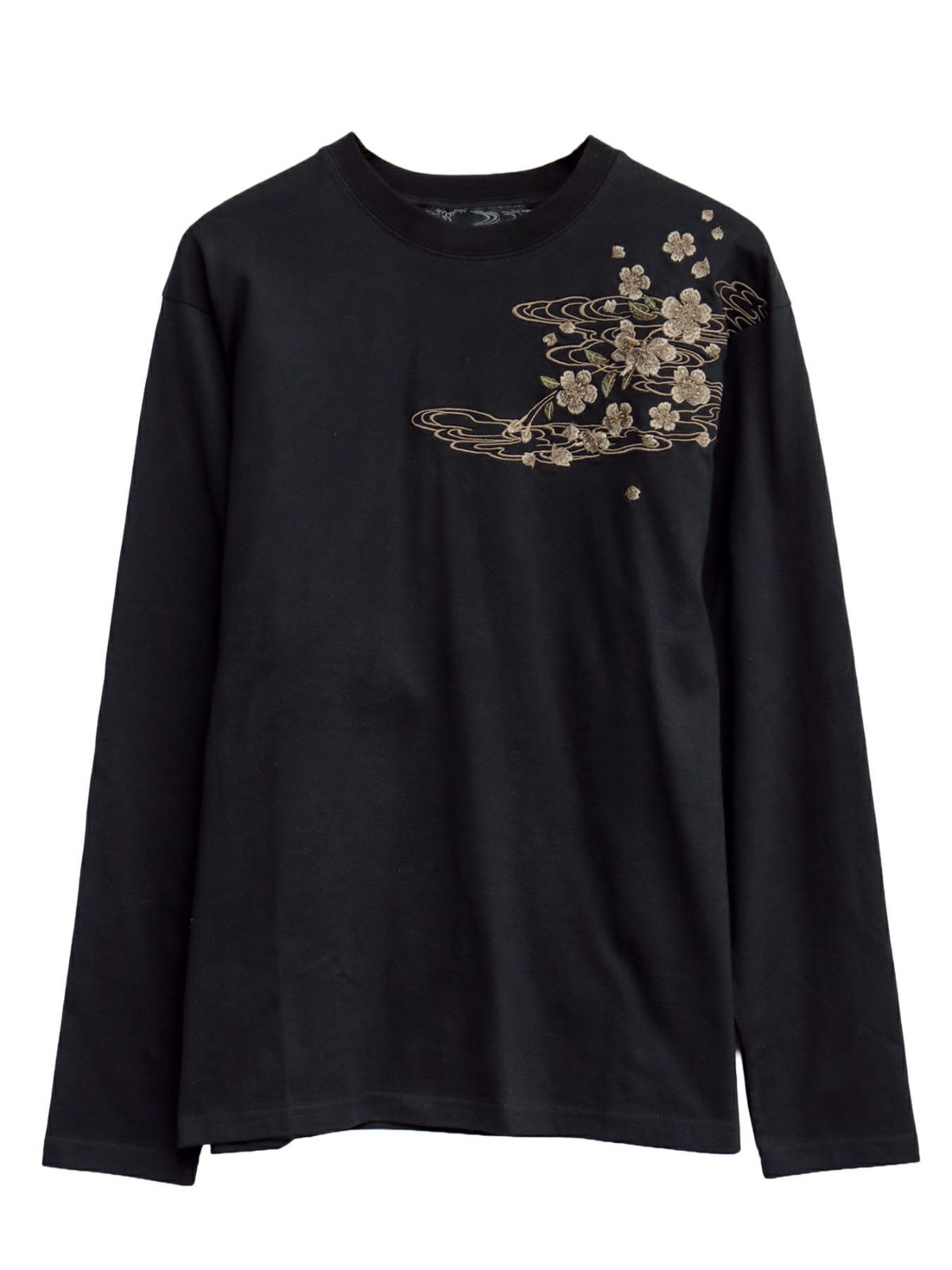 【絡繰魂・粋】“桜龍降臨”刺繍入りロンT