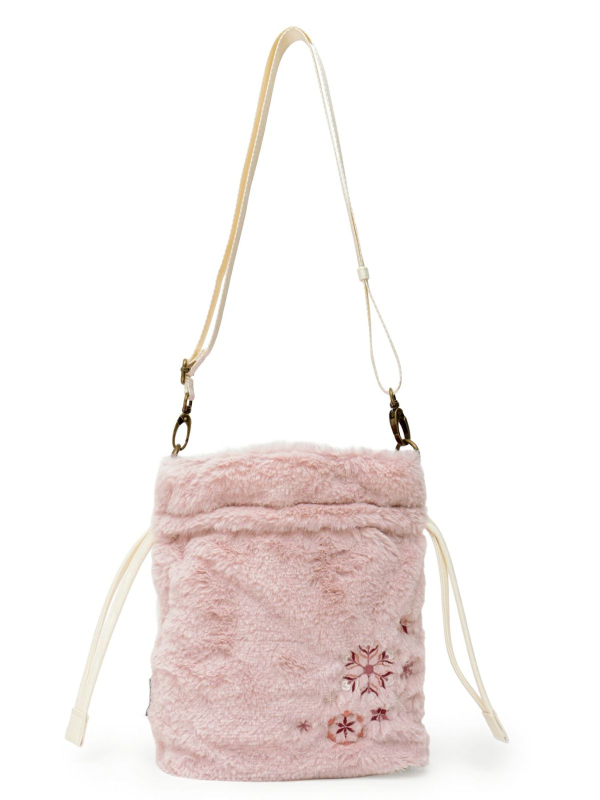 【雅結】シマエナガ 2WAY巾着バッグ