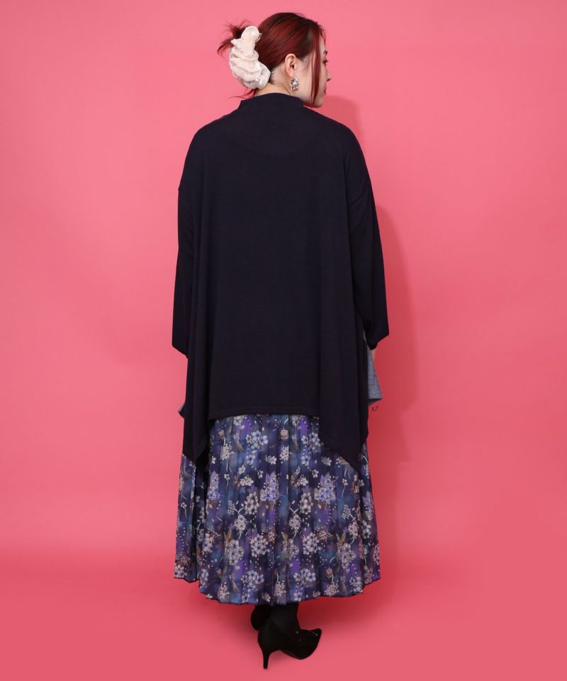 【雅結×iS ScoLar】コラボ 花蝶リバーシブルスカート