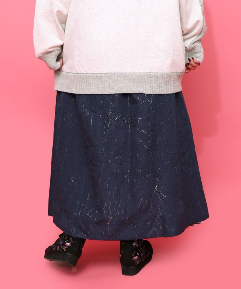 【雅結×iS ScoLar】コラボ 花蝶リバーシブルスカート