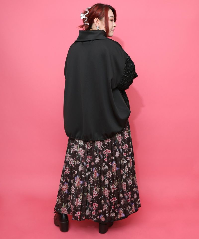 【雅結×iS ScoLar】コラボ 花蝶リバーシブルスカート