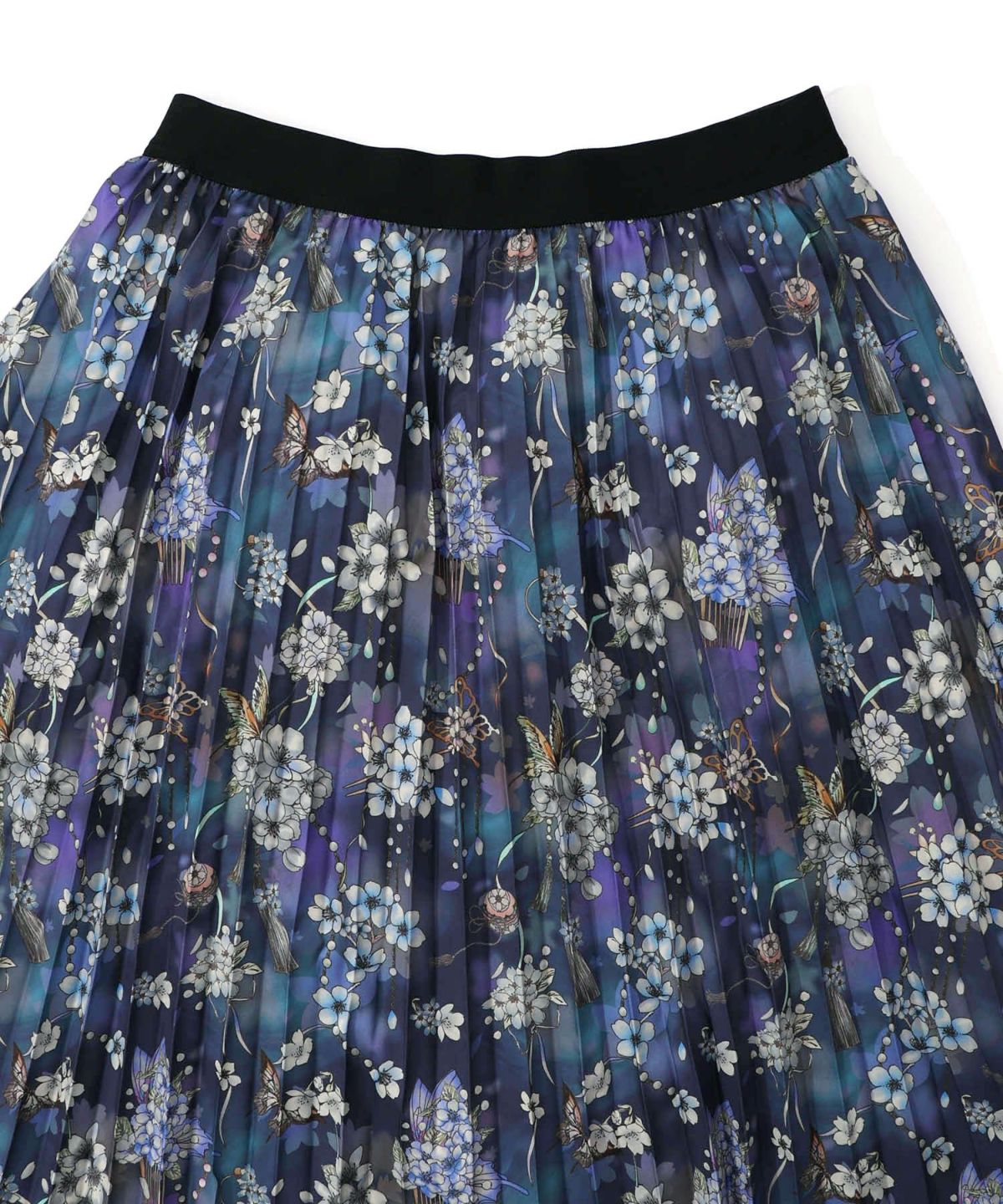 【雅結×iS ScoLar】コラボ 花蝶リバーシブルスカート