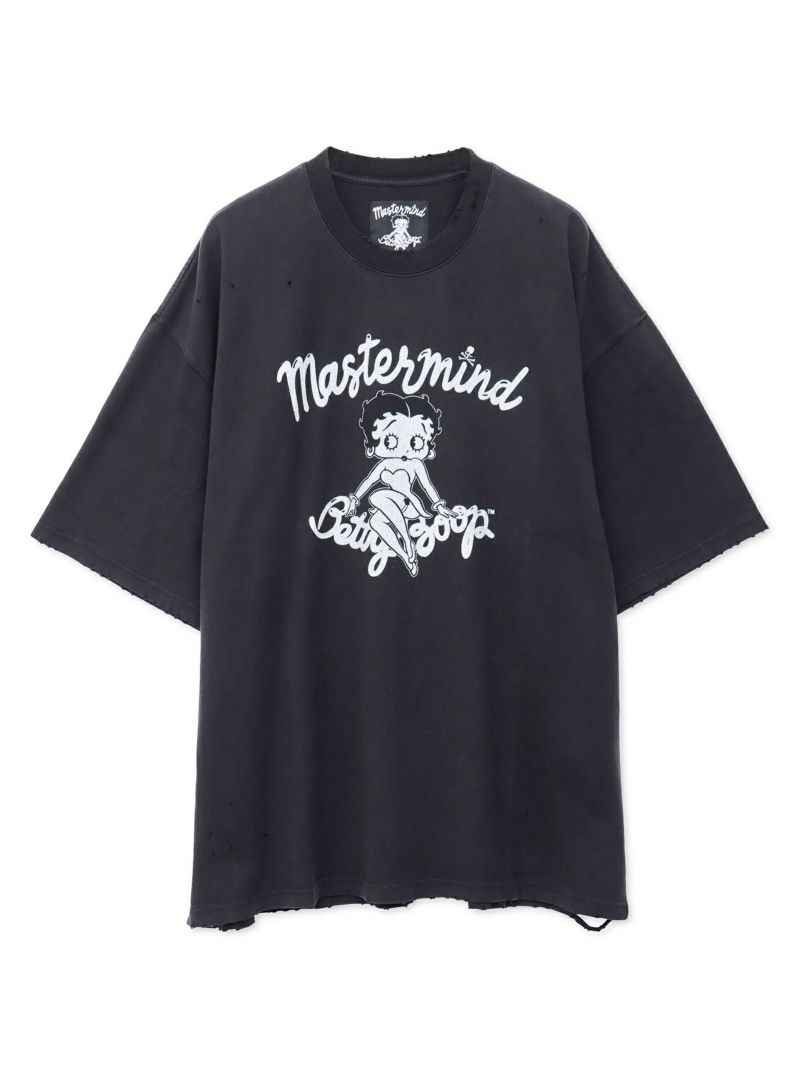 【MASTERMIND×BETTY BOOP】ダメージTシャツ
