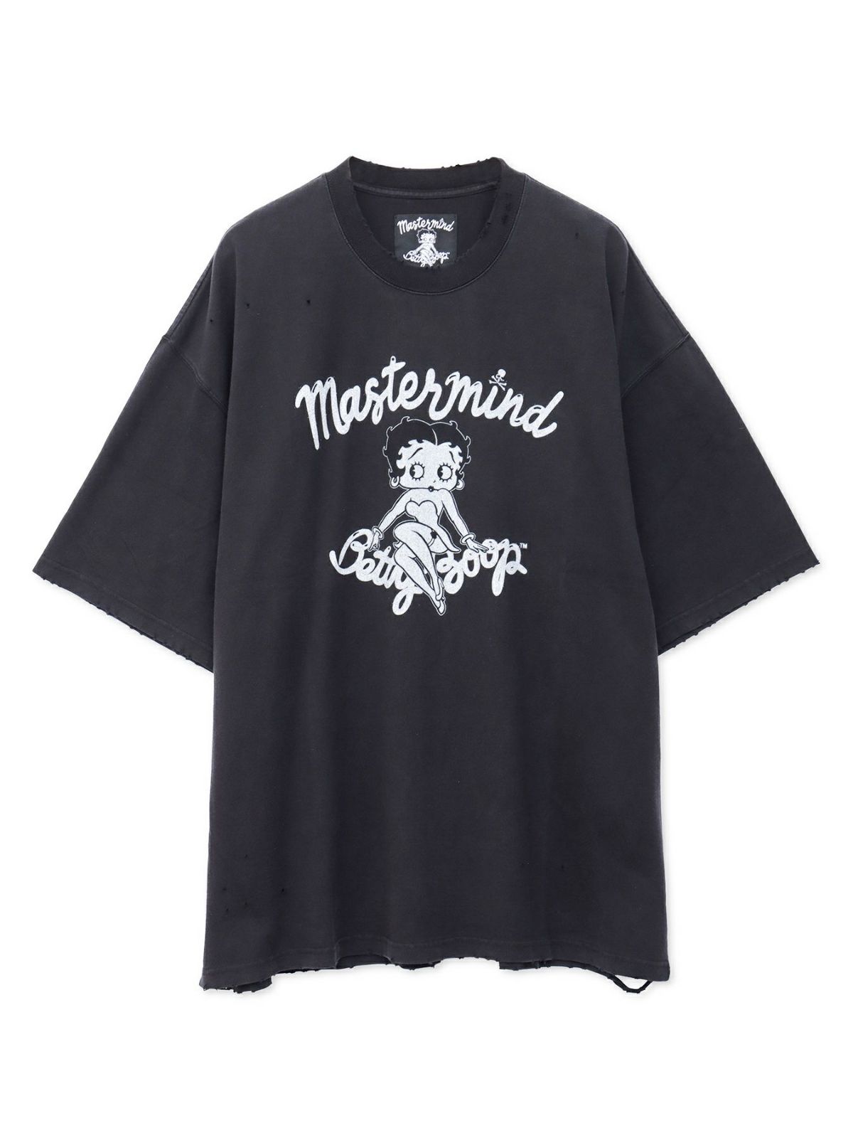 【MASTERMIND×BETTY BOOP】ダメージTシャツ