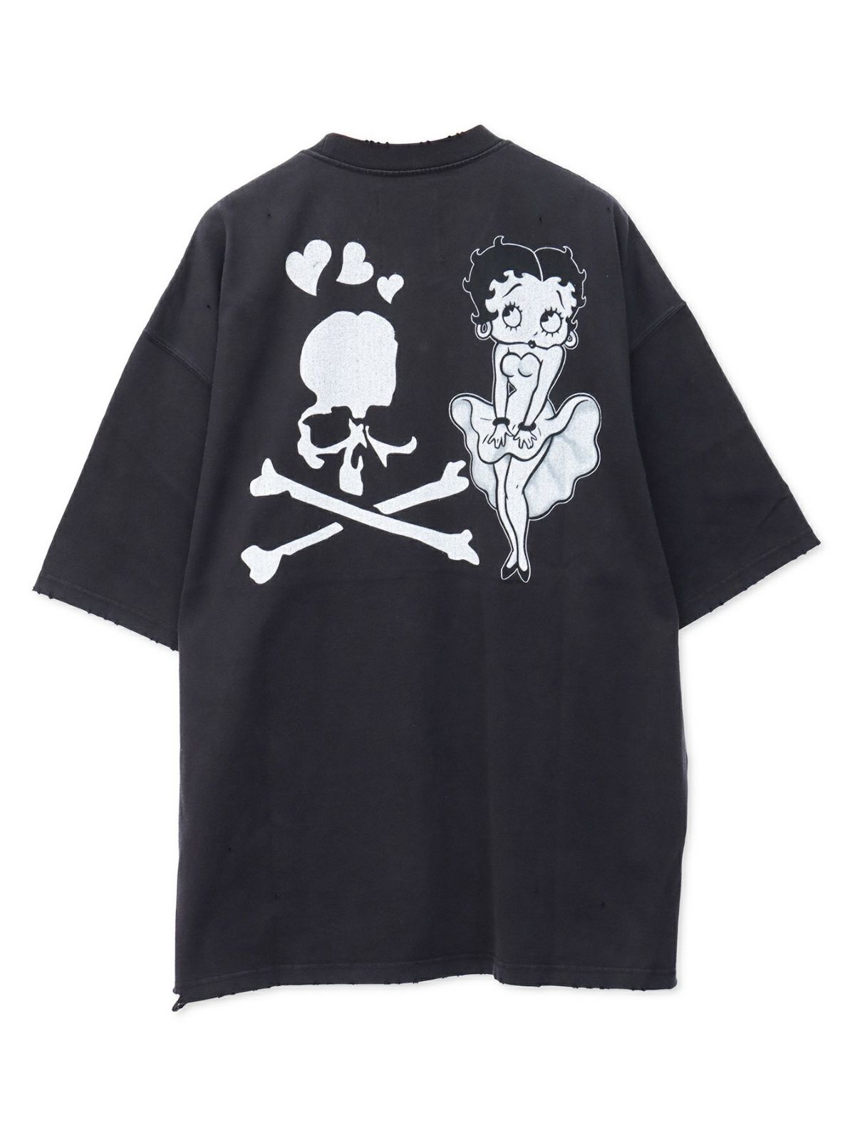 【MASTERMIND×BETTY BOOP】ダメージTシャツ