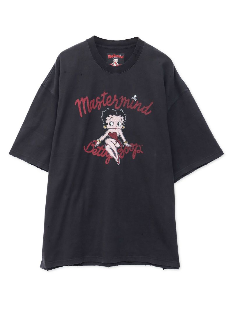 【MASTERMIND×BETTY BOOP】ダメージTシャツ