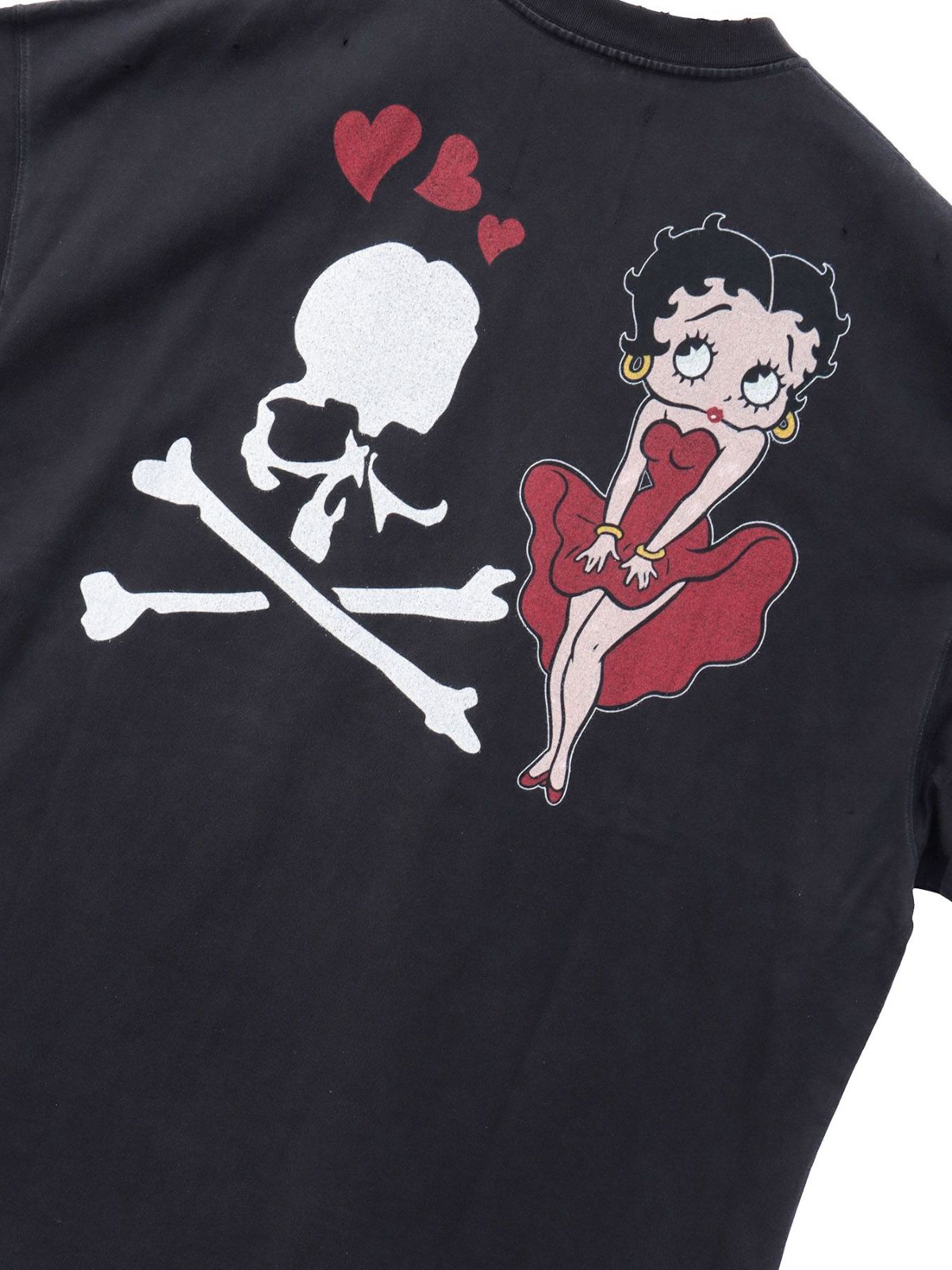 【MASTERMIND×BETTY BOOP】ダメージTシャツ