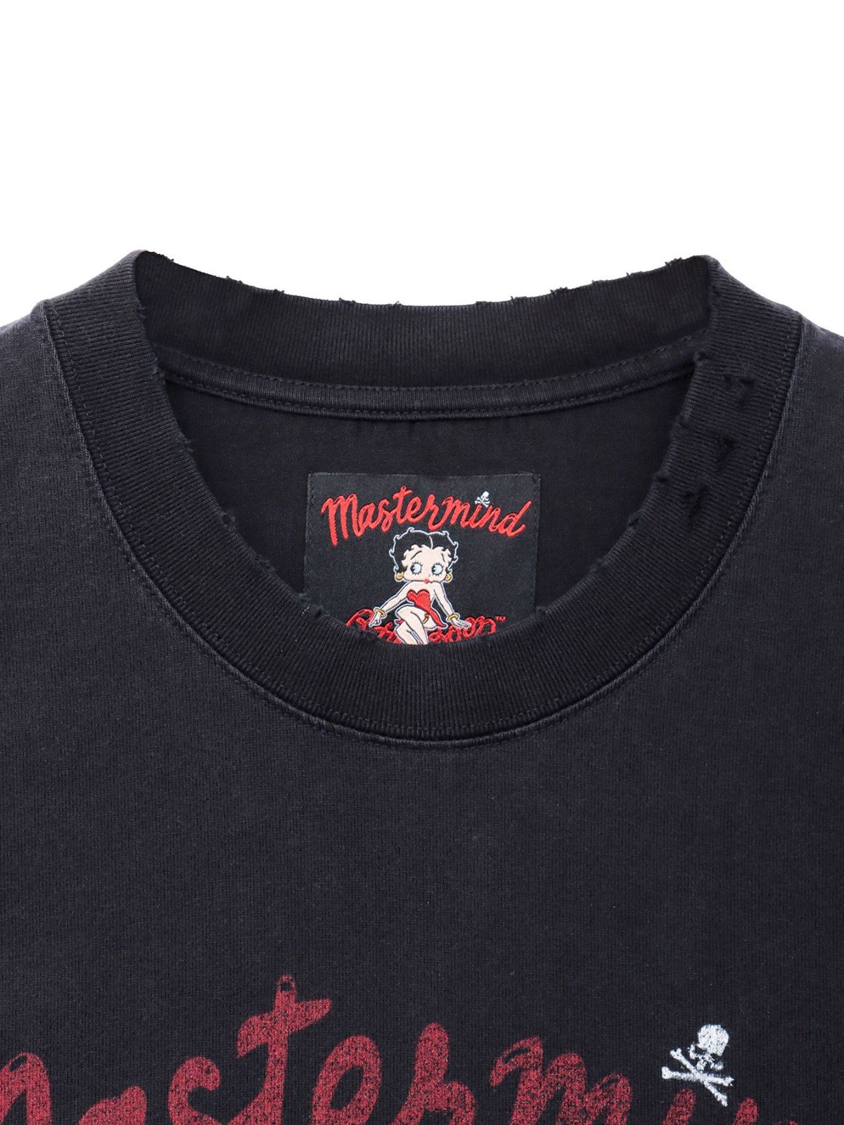 【MASTERMIND×BETTY BOOP】ダメージTシャツ