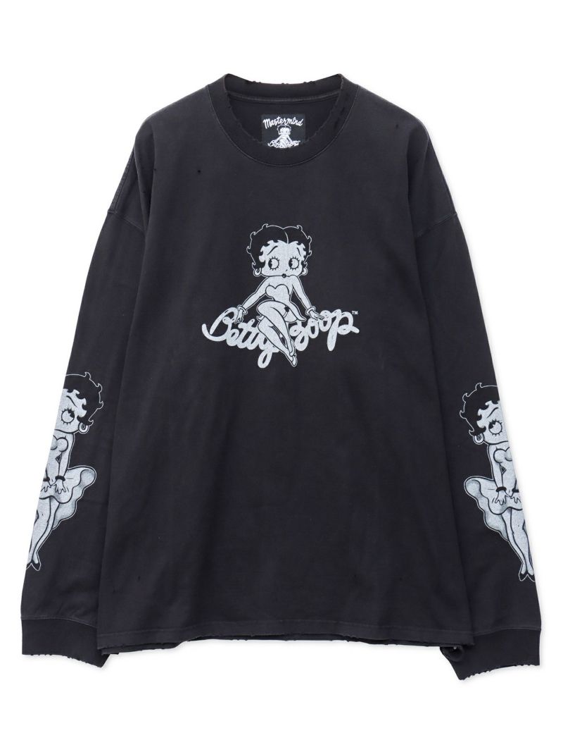 【MASTERMIND×BETTY BOOP】ダメージロンT