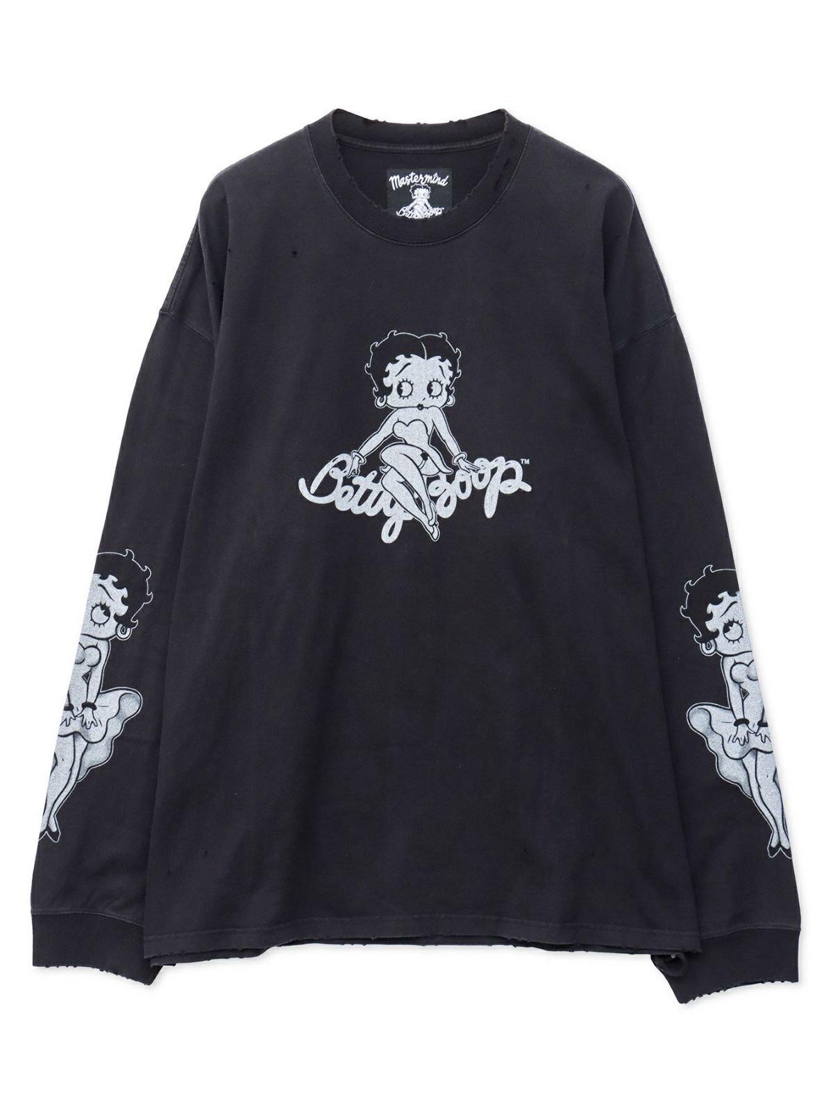 【MASTERMIND×BETTY BOOP】ダメージロンT