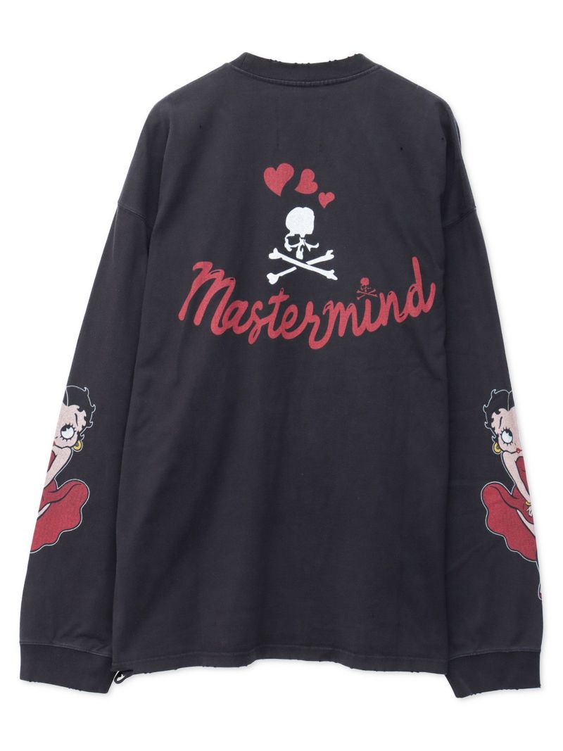 【MASTERMIND×BETTY BOOP】ダメージロンT