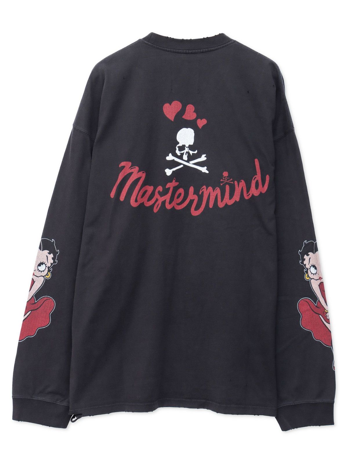 【MASTERMIND×BETTY BOOP】ダメージロンT