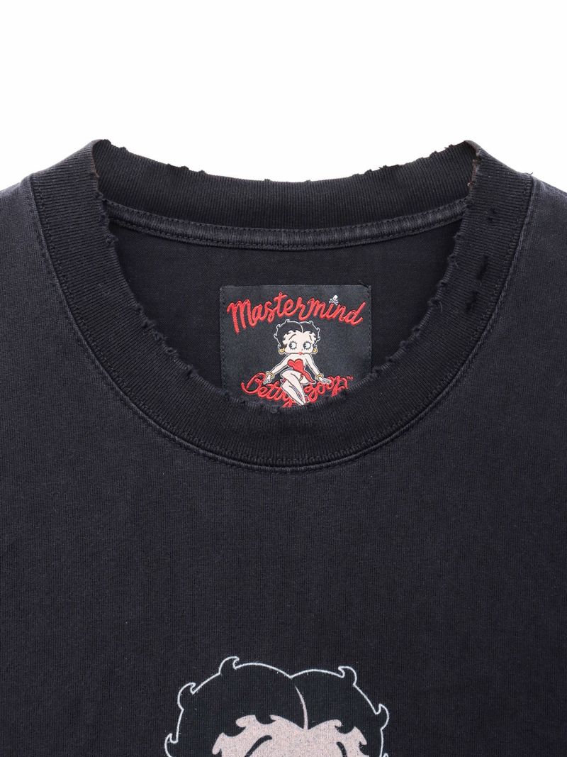 【MASTERMIND×BETTY BOOP】ダメージロンT