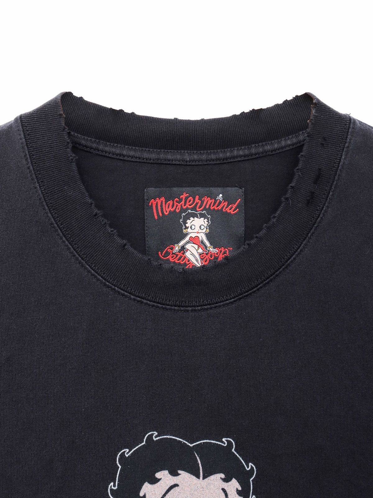 【MASTERMIND×BETTY BOOP】ダメージロンT