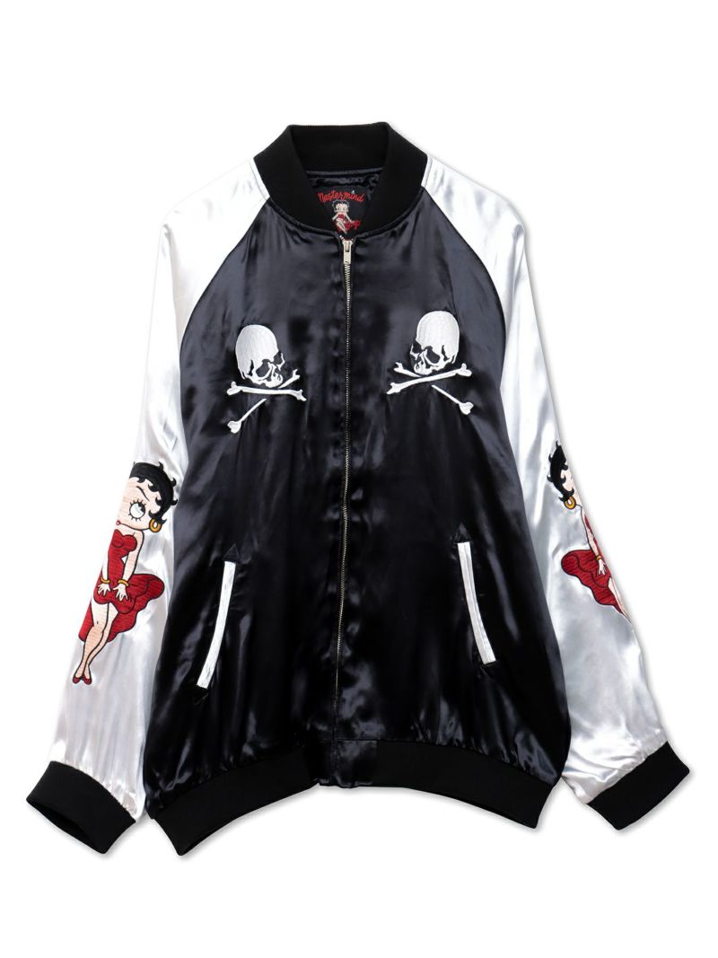 【MASTERMIND×BETTY BOOP】総刺繍スカジャン