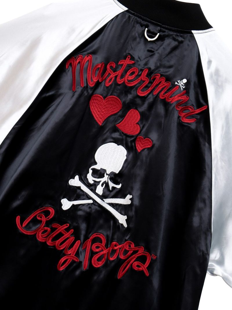 【MASTERMIND×BETTY BOOP】総刺繍スカジャン