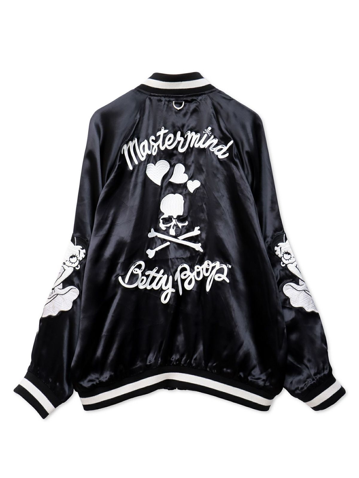 【MASTERMIND×BETTY BOOP】総刺繍スカジャン