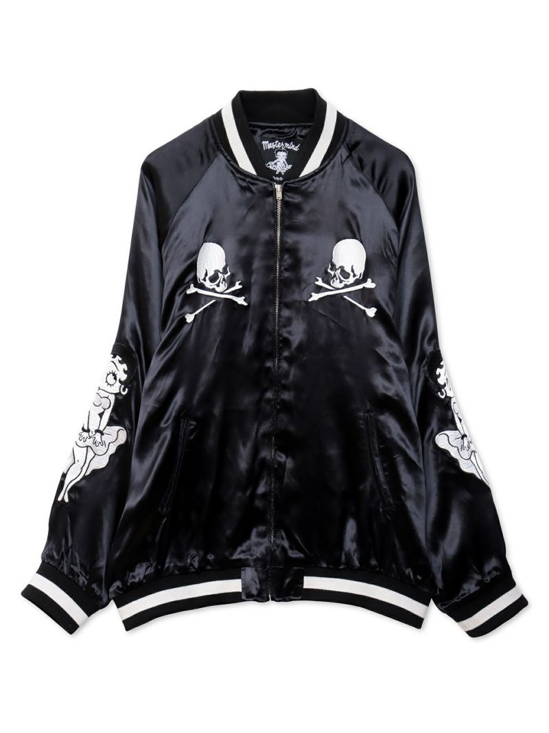 【MASTERMIND×BETTY BOOP】総刺繍スカジャン