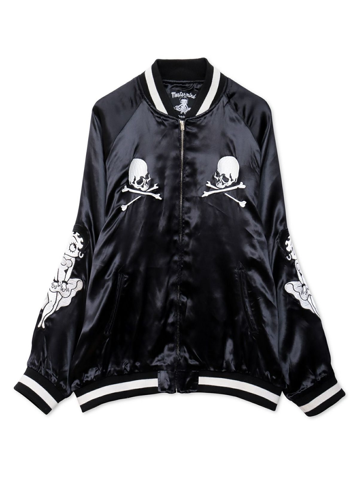 【MASTERMIND×BETTY BOOP】総刺繍スカジャン