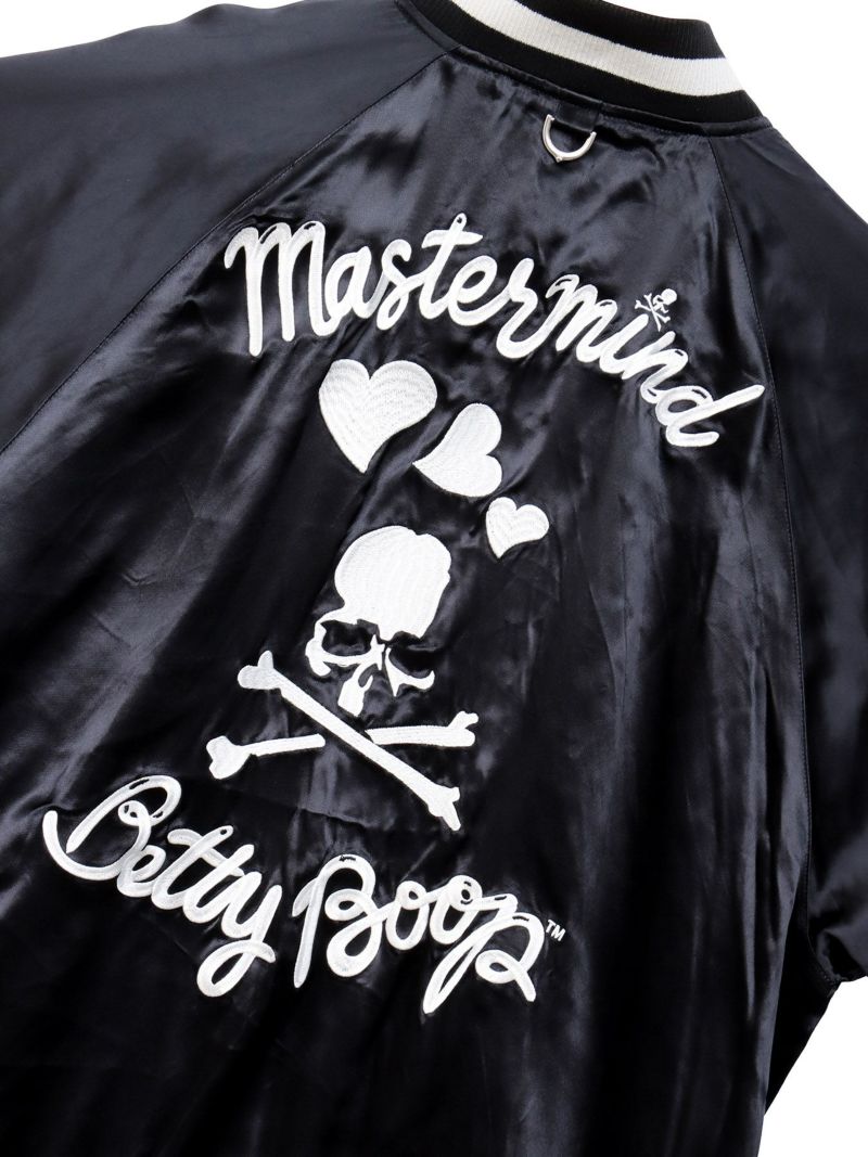【MASTERMIND×BETTY BOOP】総刺繍スカジャン