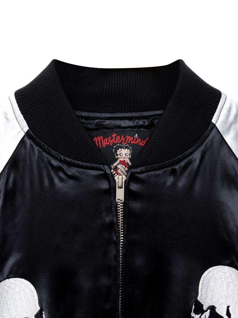 【MASTERMIND×BETTY BOOP】総刺繍スカジャン