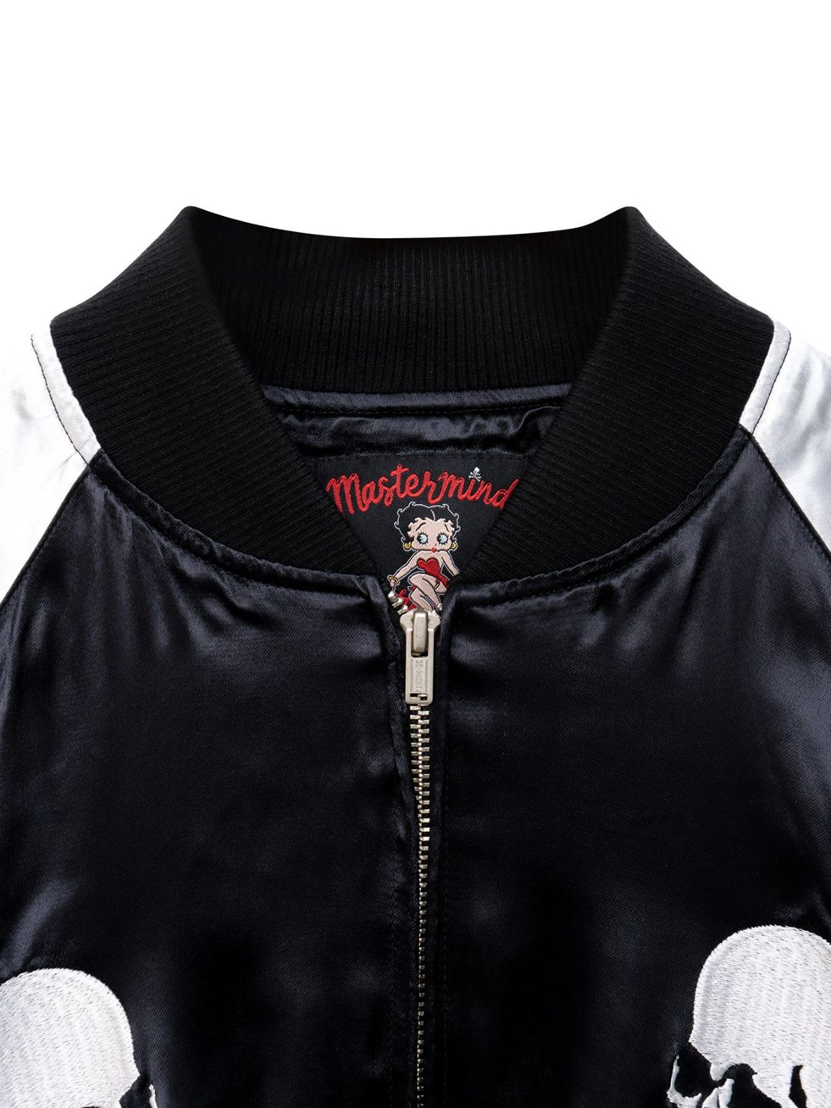 【MASTERMIND×BETTY BOOP】総刺繍スカジャン