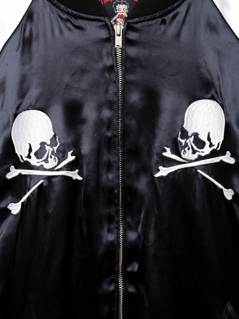 【MASTERMIND×BETTY BOOP】総刺繍スカジャン