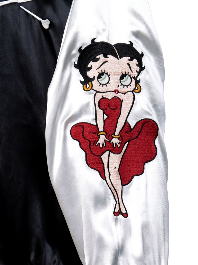 【MASTERMIND×BETTY BOOP】総刺繍スカジャン
