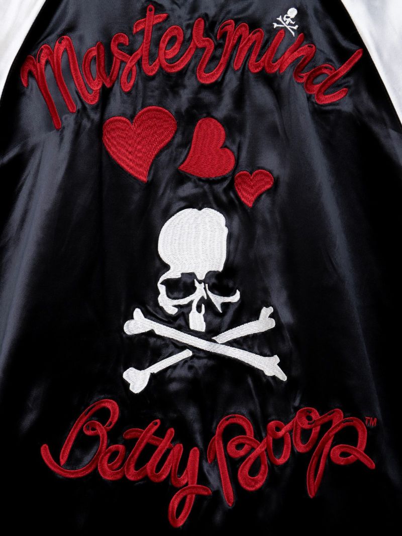 【MASTERMIND×BETTY BOOP】総刺繍スカジャン