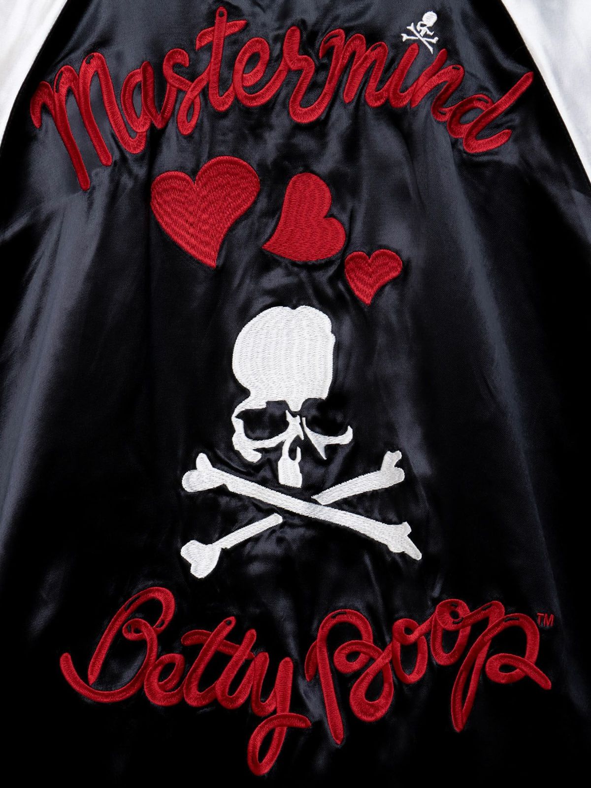 【MASTERMIND×BETTY BOOP】総刺繍スカジャン