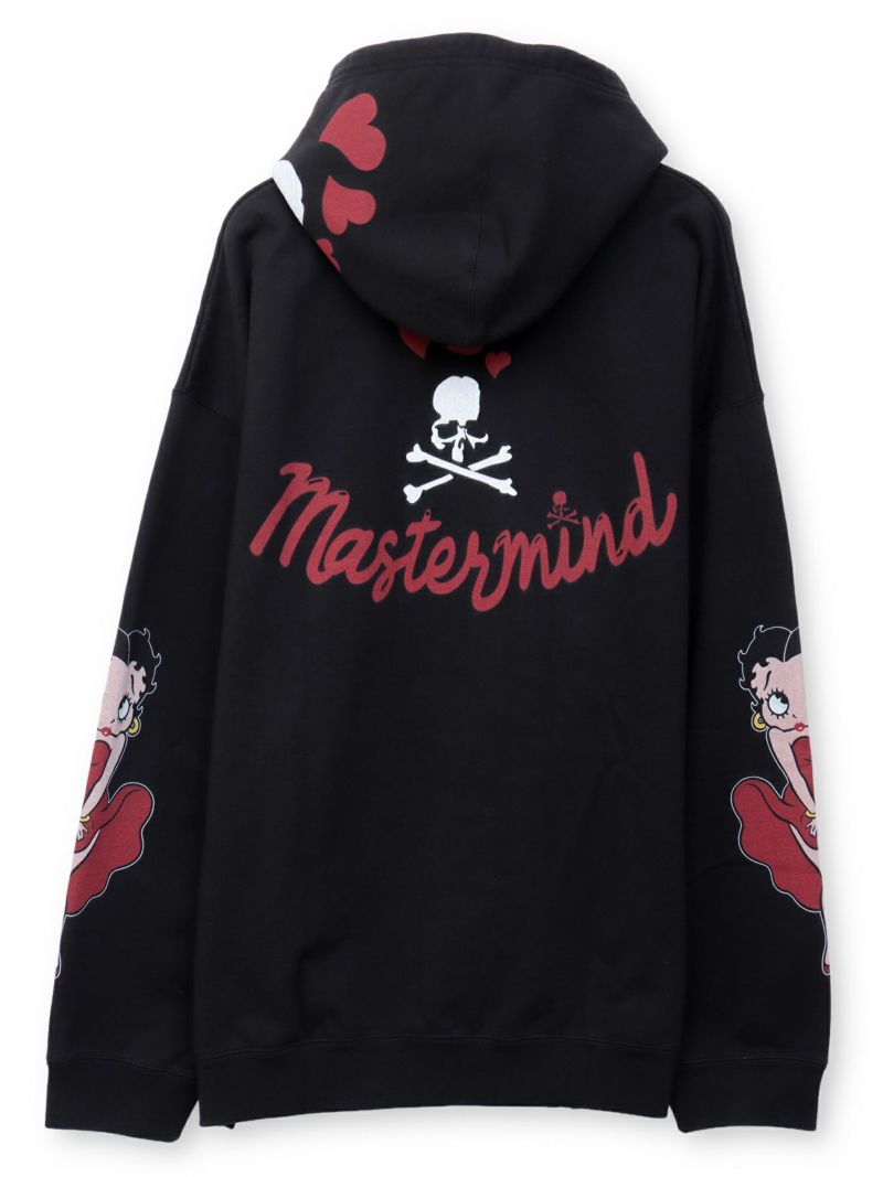 【MASTERMIND×BETTY BOOP】プルパーカー