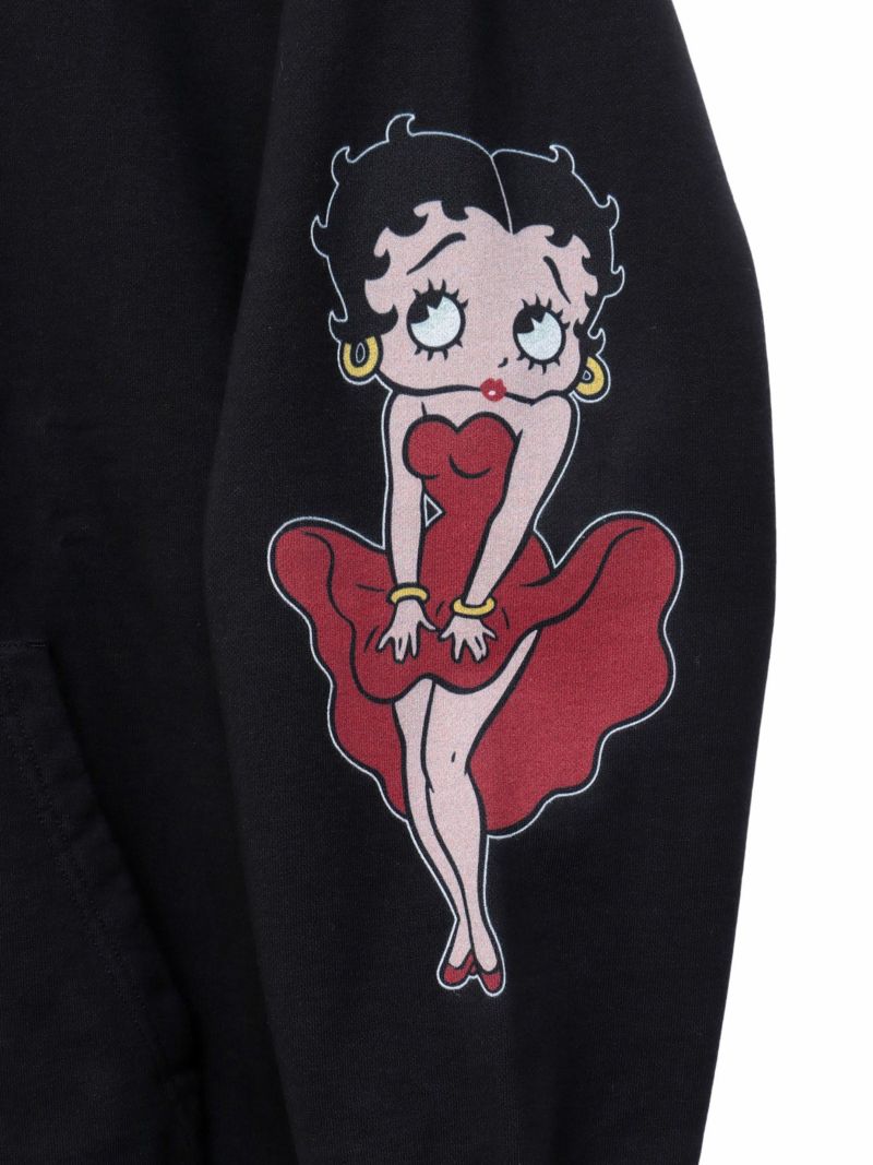 【MASTERMIND×BETTY BOOP】プルパーカー