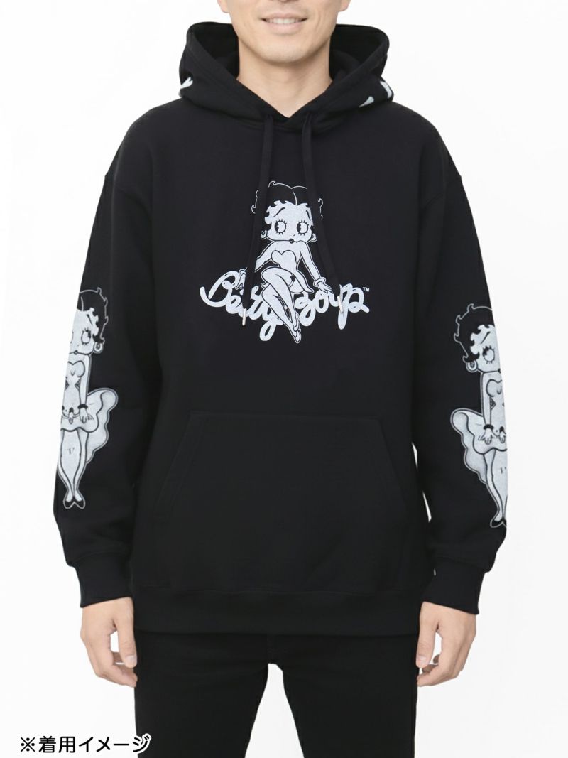 【MASTERMIND×BETTY BOOP】プルパーカー
