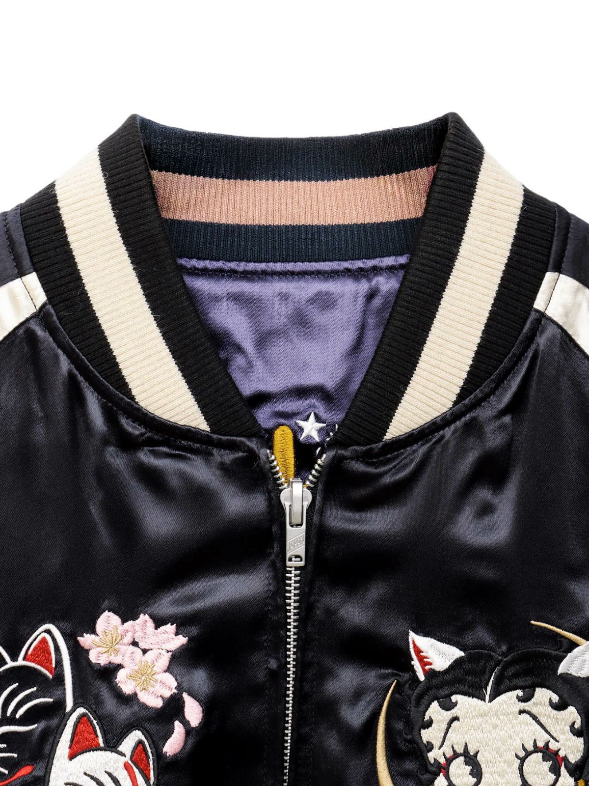 【BETTY BOOP】“九尾ベティ”総刺リバーシブルスカジャン