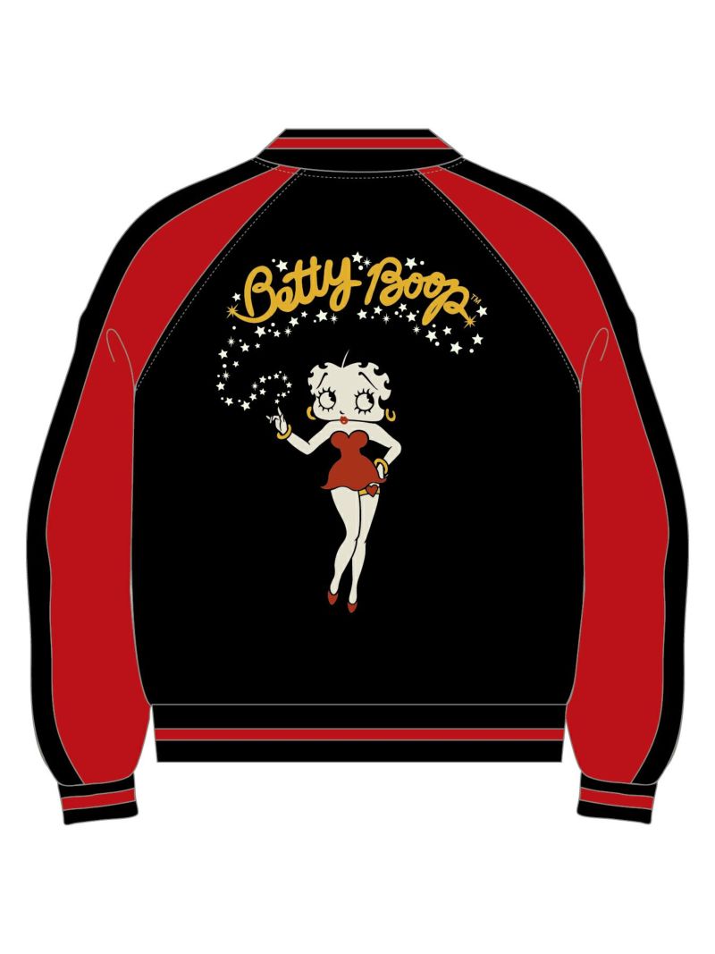【BETTY BOOP】“九尾ベティ”総刺リバーシブルスカジャン
