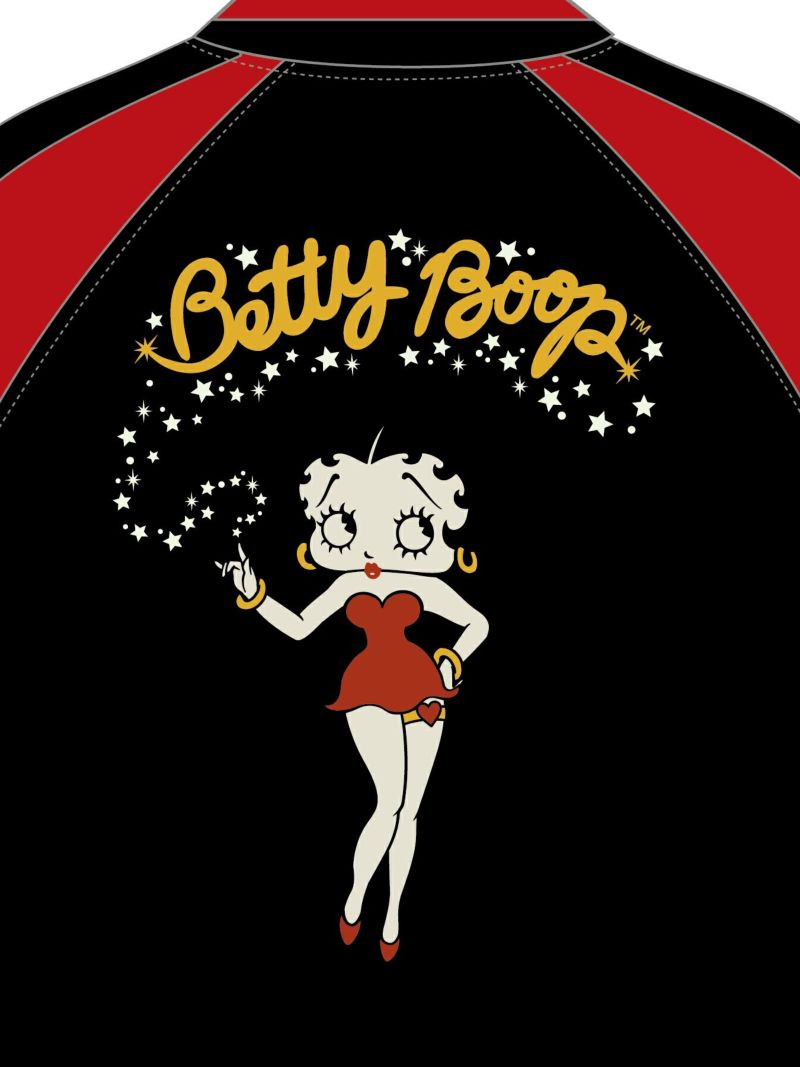 【BETTY BOOP】“九尾ベティ”総刺リバーシブルスカジャン