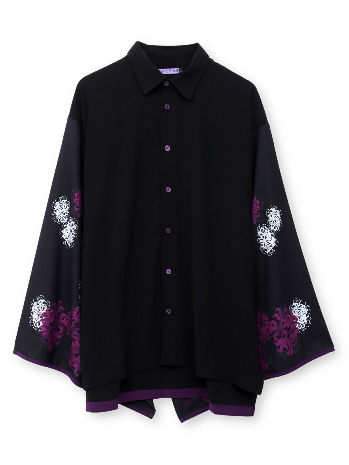 【雅結 -EN-】“彼岸花”昇華転写振袖シャツ