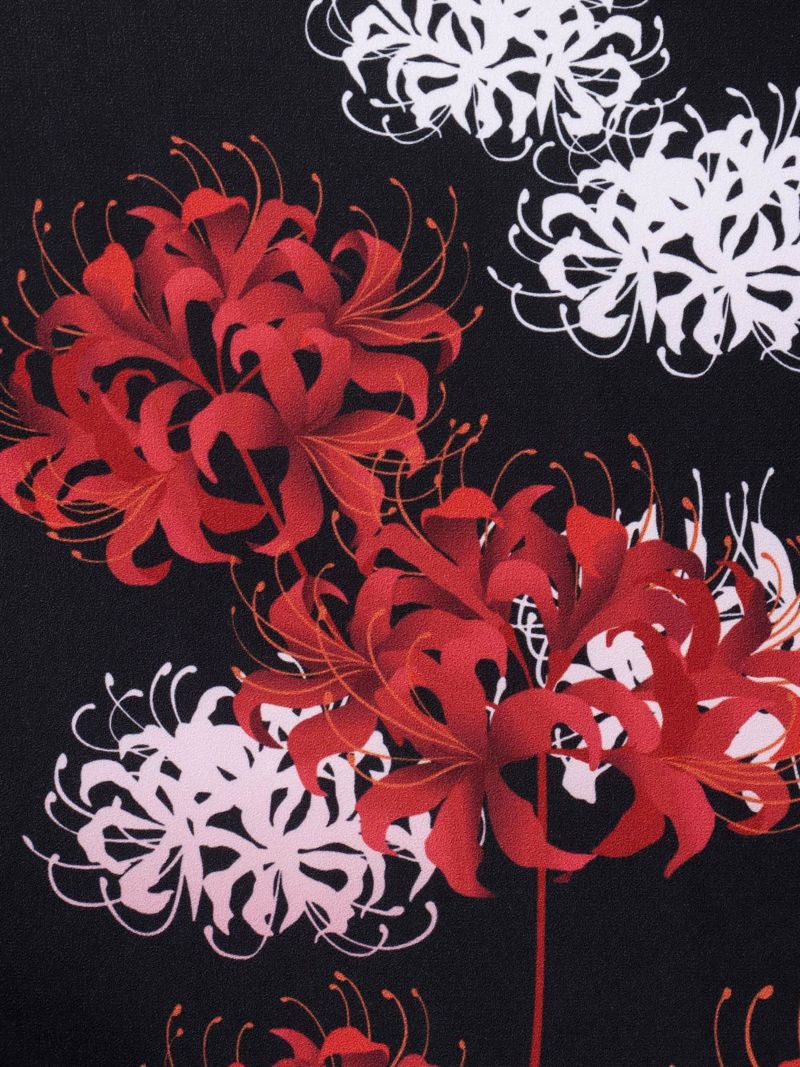 【雅結 -EN-】“彼岸花”昇華転写振袖シャツ