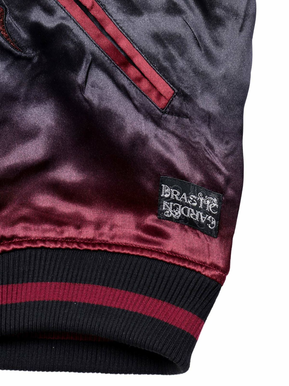 【DRASTIC GARDEN】“火炎ノ菊”刺繍入りリバーシブルスカジャン