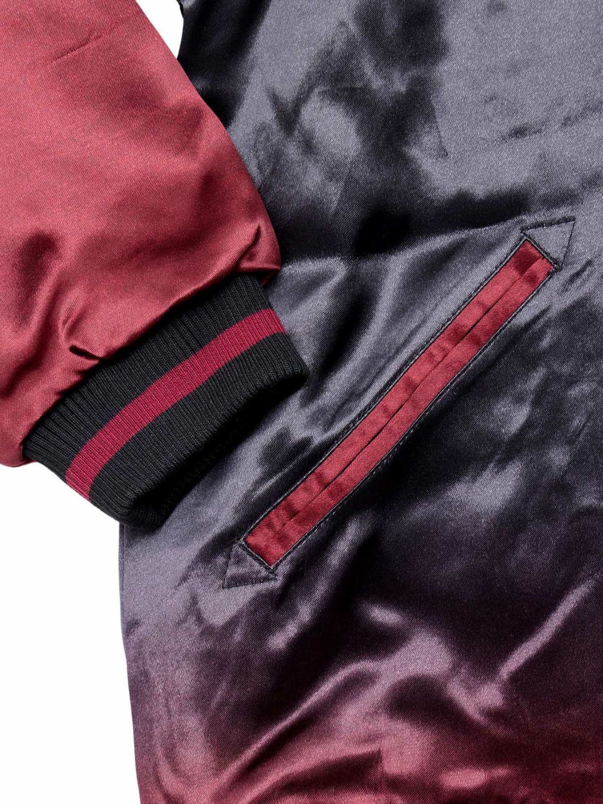 【DRASTIC GARDEN】“火炎ノ菊”刺繍入りリバーシブルスカジャン