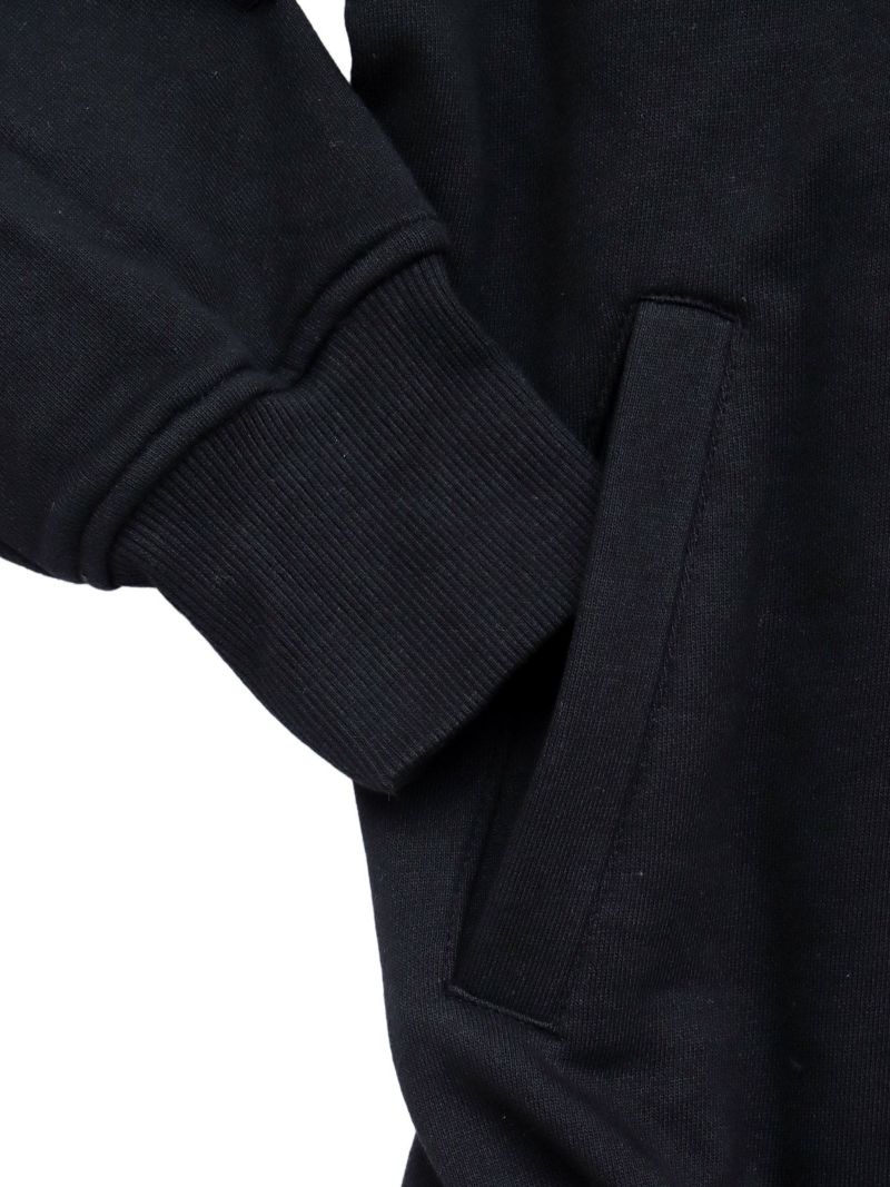 【絡繰魂・漆】“黒 猫又”総刺繍ZIPパーカー