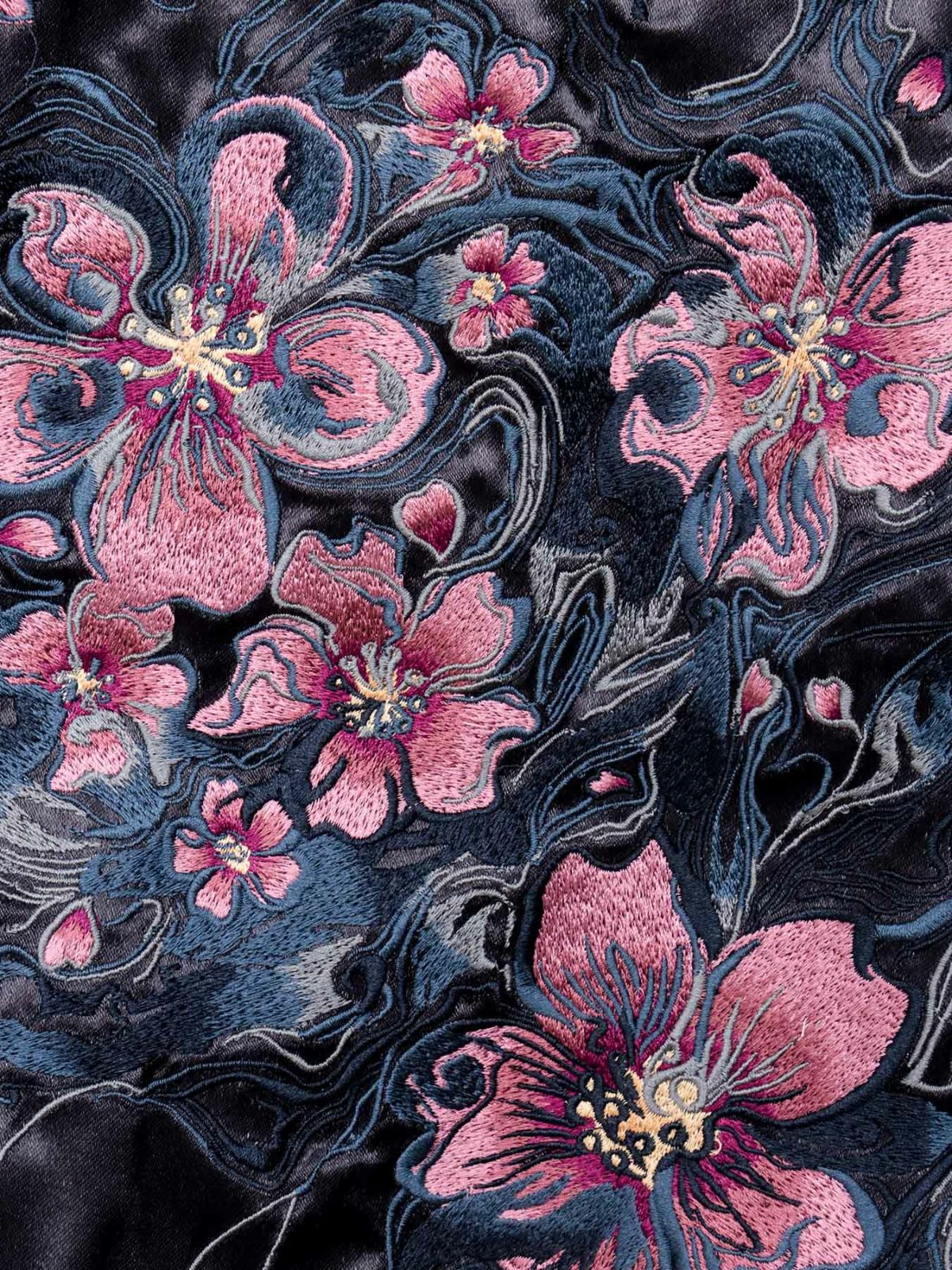 【DRASTIC GARDEN】“煙ノ桜”刺繍入りリバーシブルスカジャン