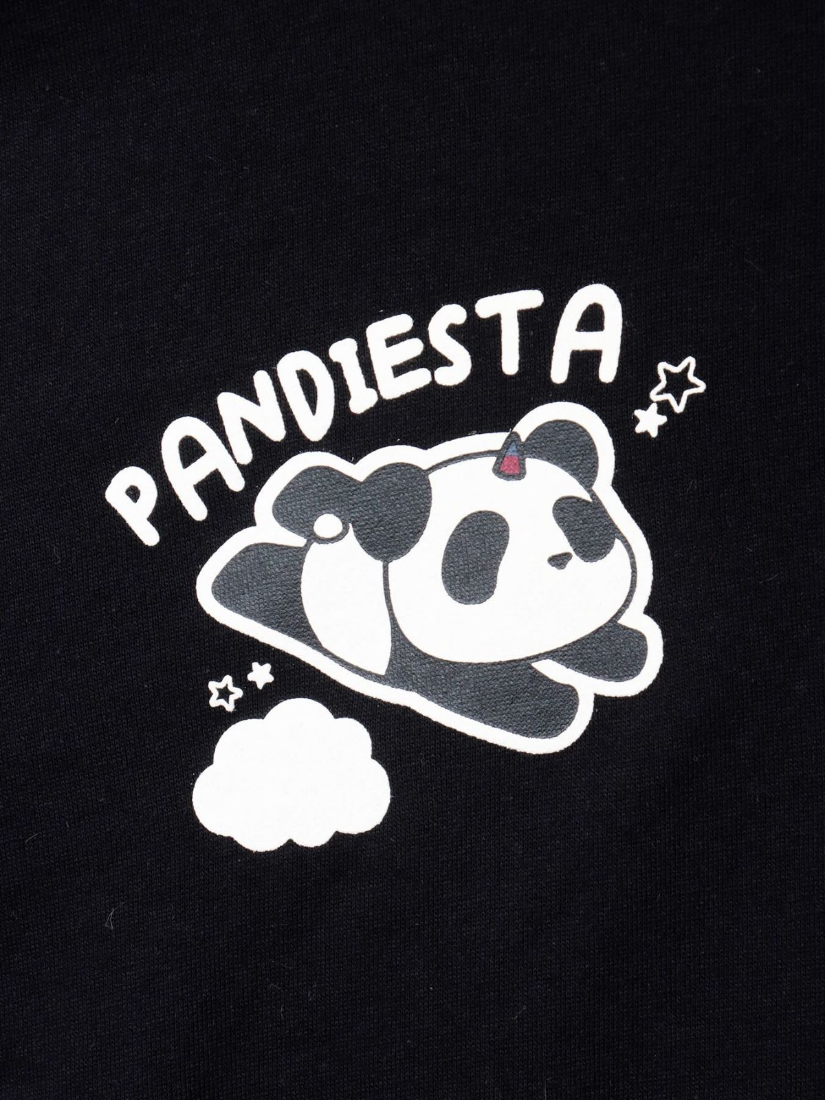 【PANDIESTA JAPAN】“初夢ユニコーン”フェイクファー切替ZIPパーカー