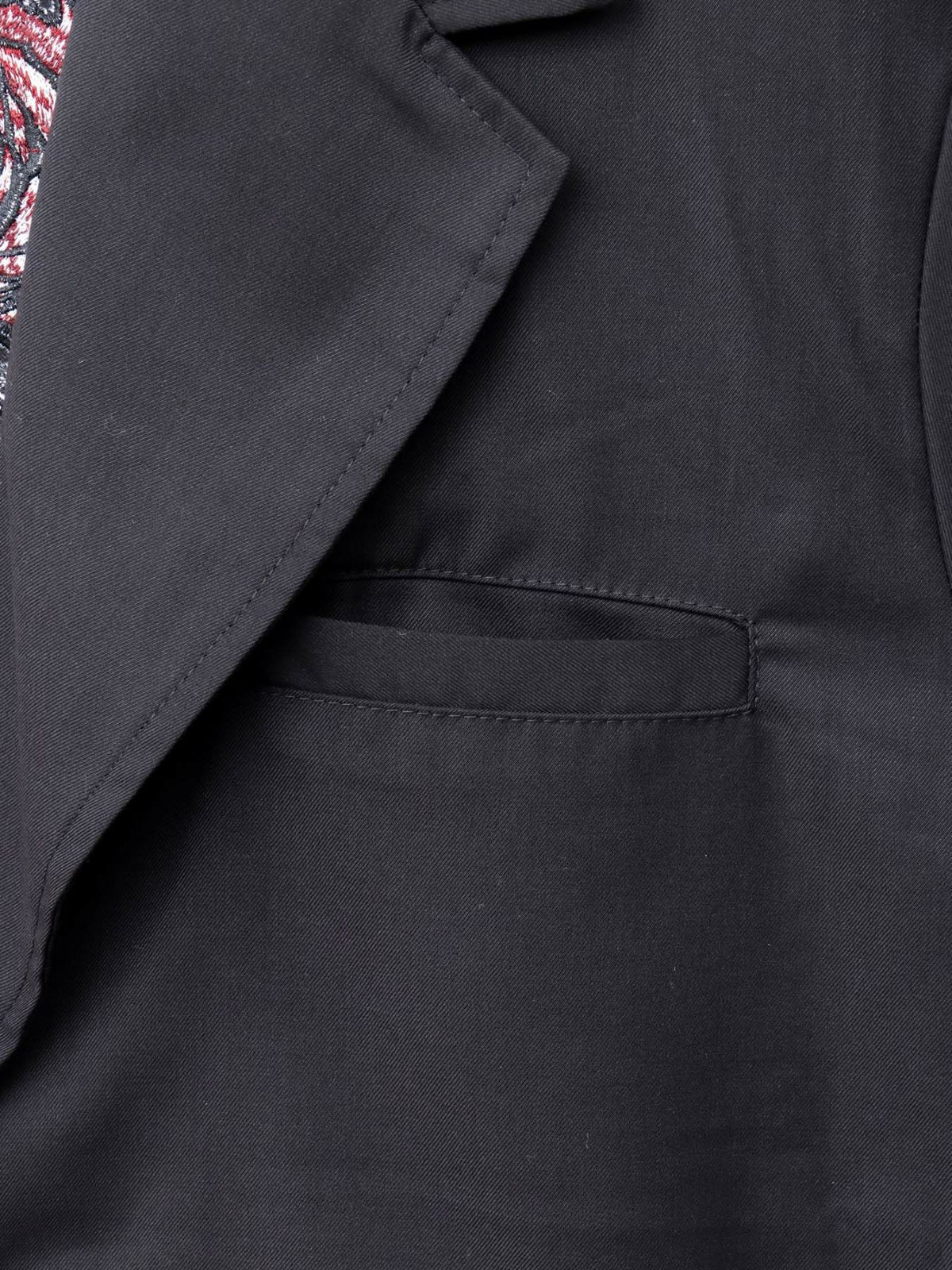 【DRASTIC GARDEN】“稲妻ノ薔薇”総刺繍BIGテーラードジャケット