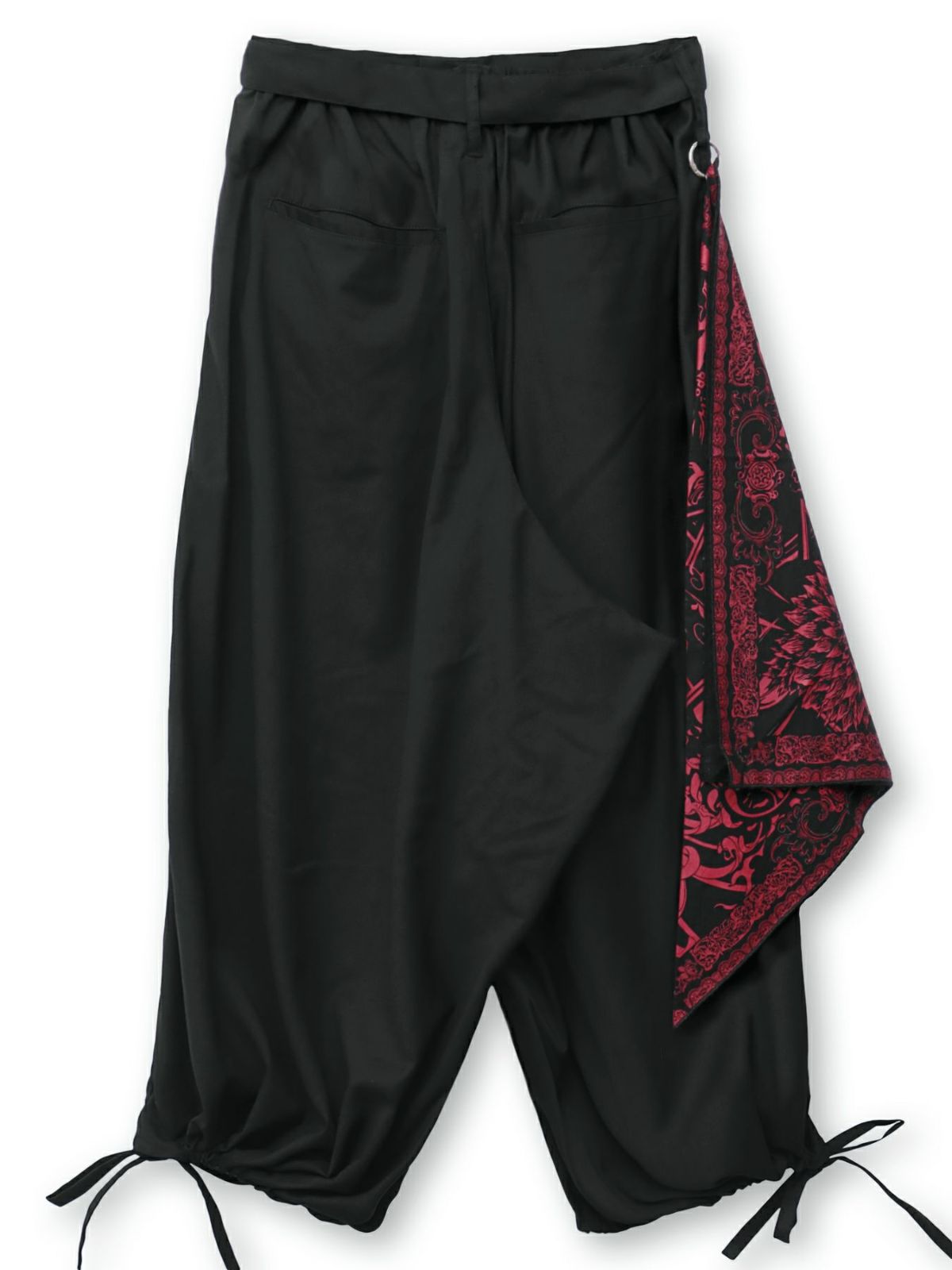 【DRASTIC GARDEN】“稲妻ノ薔薇”総刺繍ワイドパンツ